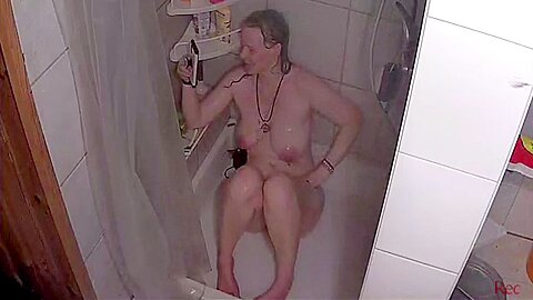 Hot Wife In The Shower Compilation