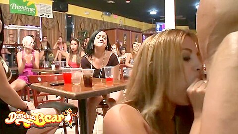 See All Those Slutty Sweethearts Take Turns Sucking Multiple Rods In A Sexy Party